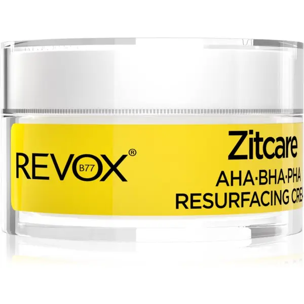 Revox B77 Revox B77 Zitcare AHA BHA PHA Resurfacing Cream noćna krema za zaglađivanje 50 ml