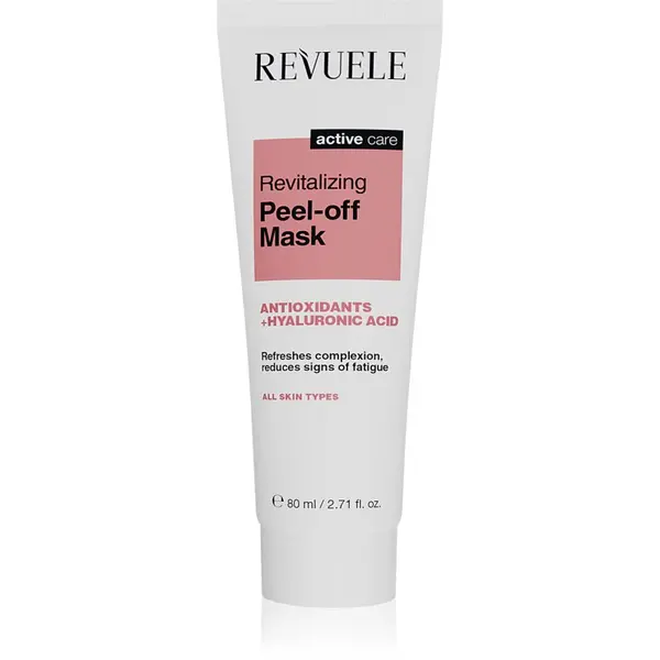 Revuele Revuele Active Care Peel-off Mask Peel-Off maska za lice s revitalizirajućim djelovanjem 80 ml