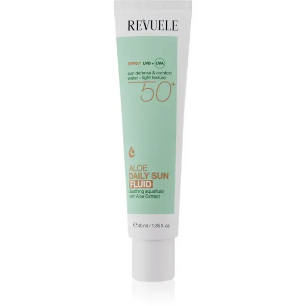 Revuele Revuele Aloe Daily Sun Fluid SPF 50+ blagi hranjivi fluid SPF 50+ 40 ml