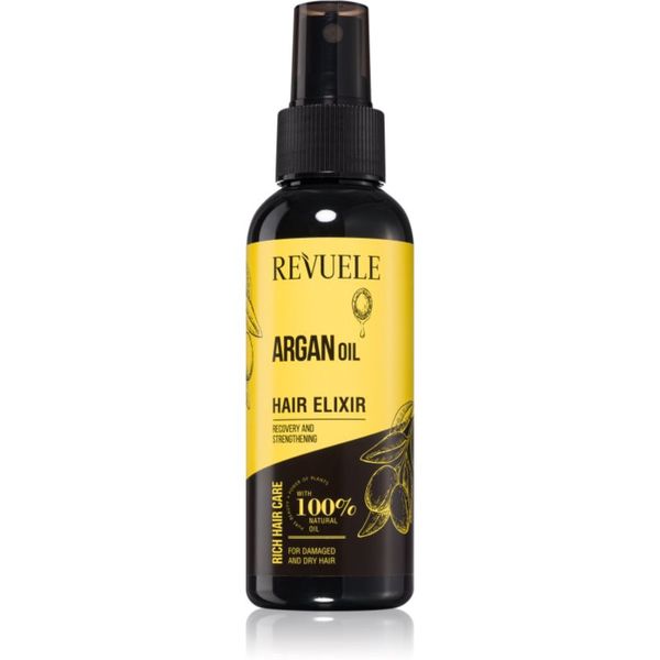 Revuele Revuele Argan Oil Hair Elixir zaštitni sprej za suhu i oštećenu kosu 120 ml