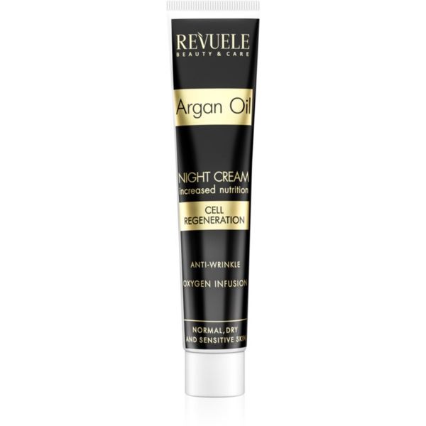 Revuele Revuele Argan Oil Night Cream regenerirajuća noćna krema za lice 50 ml