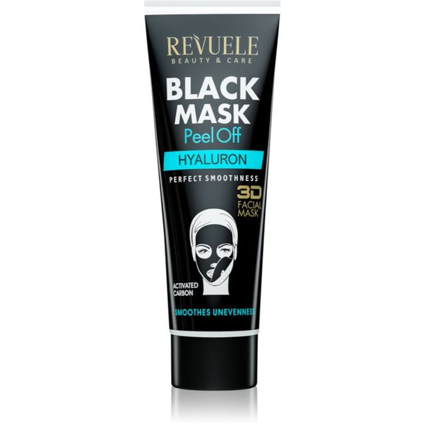 Revuele Revuele Black Mask Peel Off Hyaluron Peel off maska za čišćenje s aktivnim ugljenom 80 ml