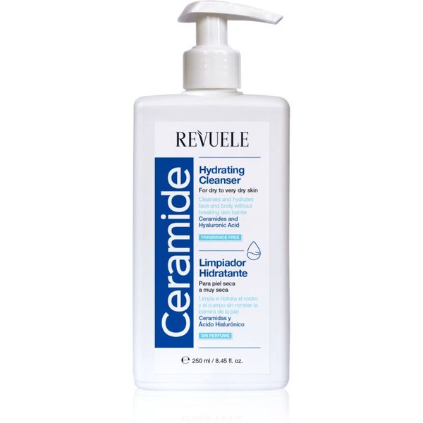 Revuele Revuele Ceramide Hydrating Cleanser gel za pranje lica i tijela za suhu i vrlo suhu kožu 250 ml