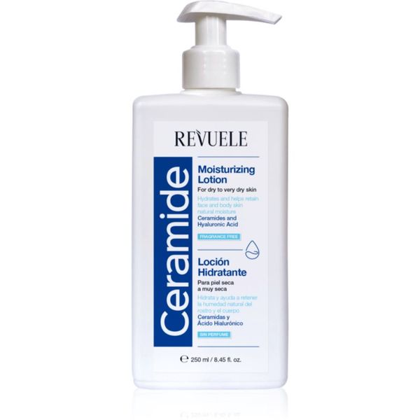 Revuele Revuele Ceramide Moisturizing Lotion hidratantno mlijeko za tijelo i lice za suhu i vrlo suhu kožu 250 ml