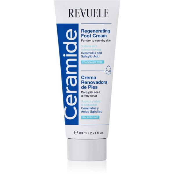 Revuele Revuele Ceramide Regenerating Foot Cream regenerirajuća krema za stopala s hidratantnim učinkom 80 ml