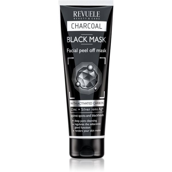 Revuele Revuele Charcoal Black Mask Peel off maska za čišćenje za problematično lice 80 ml