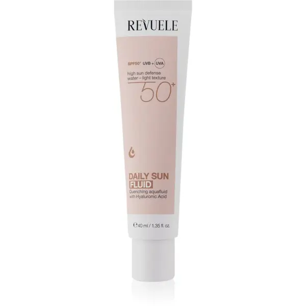 Revuele Revuele Daily Sun Fluid SPF 50+ blagi hranjivi fluid SPF 50+ 40 ml