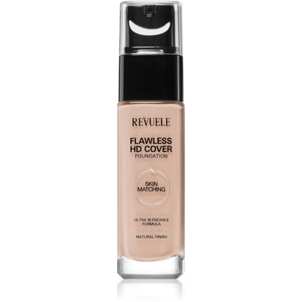 Revuele Revuele Flawless HD Cover Foundation lagani puder za savršeni izgled nijansa 01 Ivory 33 ml