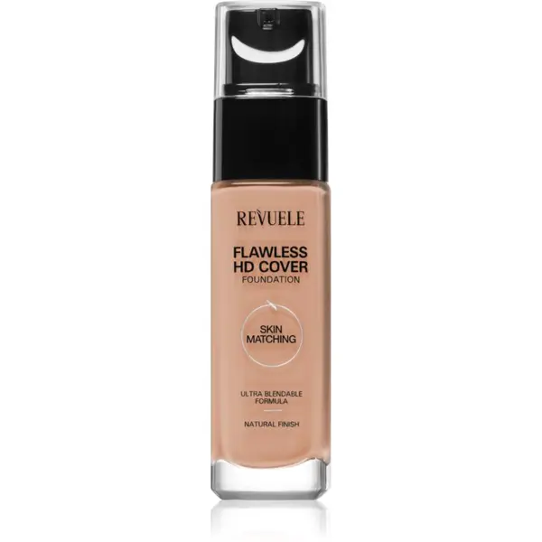 Revuele Revuele Flawless HD Cover Foundation lagani puder za savršeni izgled nijansa 02 Vanilla 33 ml