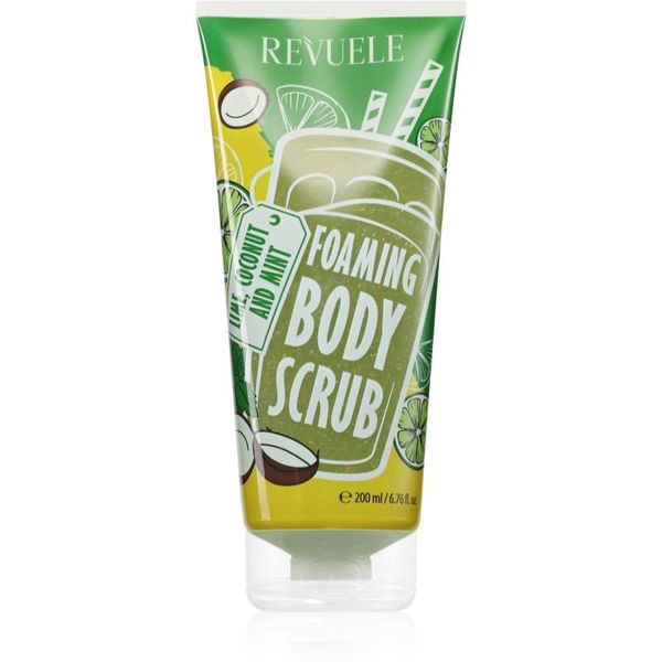 Revuele Revuele Foaming Body Scrub Lime, Coconut and Mint piling za tijelo 200 ml