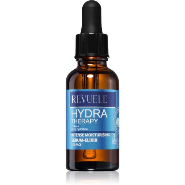 Revuele Revuele Hydra Therapy Intense Moisturising Serum-Elixir intenzivni hidratantni serum za lice 30 ml