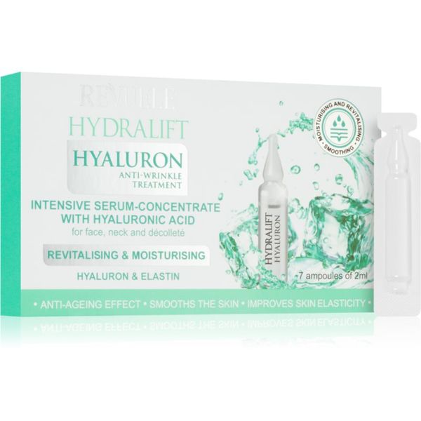 Revuele Revuele Hydralift Hyaluron intenzivni serum za lice, vrat i dekolte 7x2 ml