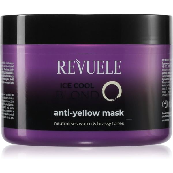 Revuele Revuele Ice Cool Blond maska ​​protiv žutih tonova za plavu kosu 500 ml