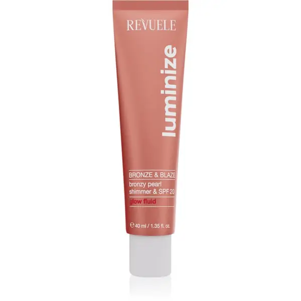 Revuele Revuele Luminize posvjetljujući fluid SPF 20 nijansa Bronze & Blaze 40 ml