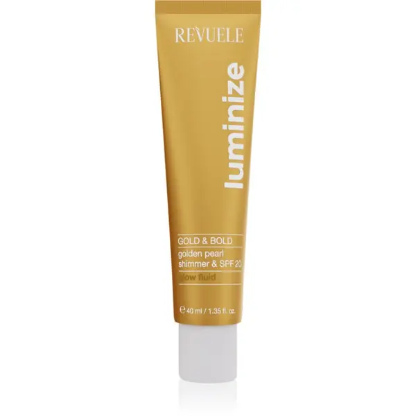 Revuele Revuele Luminize posvjetljujući fluid SPF 20 nijansa Gold & Bold 40 ml
