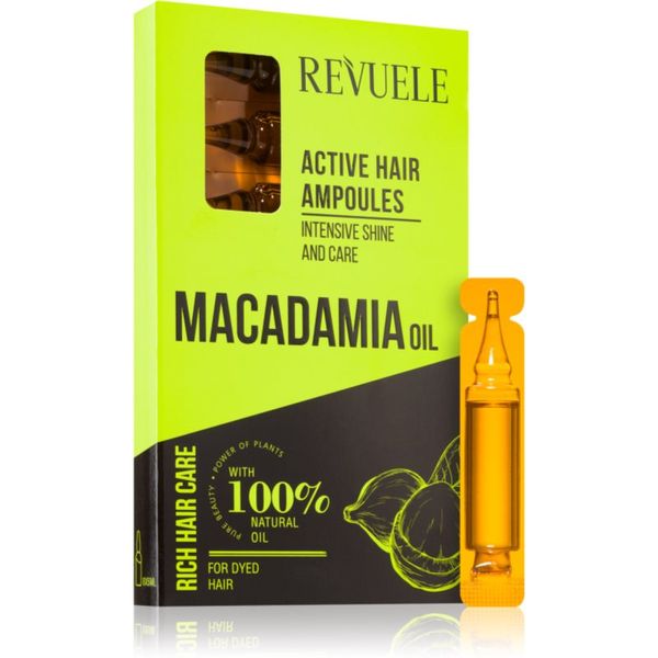 Revuele Revuele Macadamia Oil Active Hair Ampoules ampule za obojenu kosu 8x5 ml