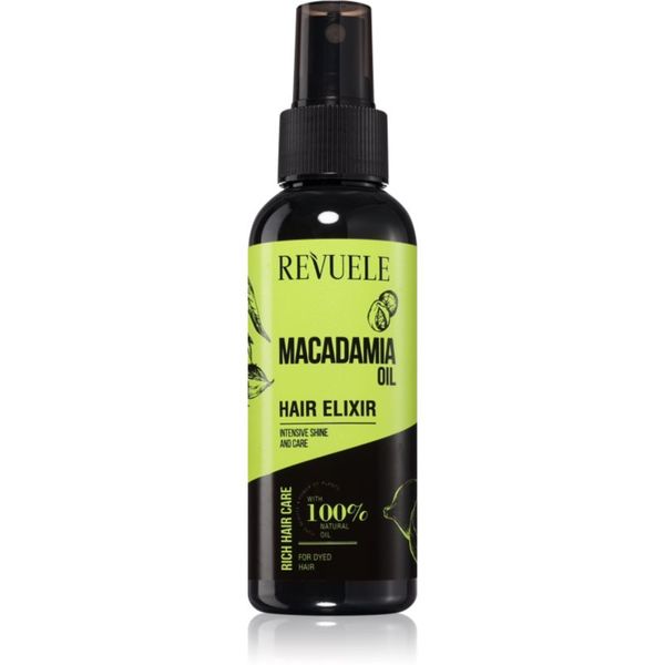 Revuele Revuele Macadamia Oil Hair Elixir zaštitni sprej za obojenu kosu 120 ml