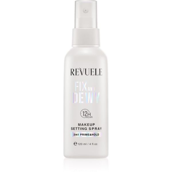 Revuele Revuele Makeup Setting Spray Fix And Dewy sprej za fiksiranje šminke za sjaj lica 120 ml