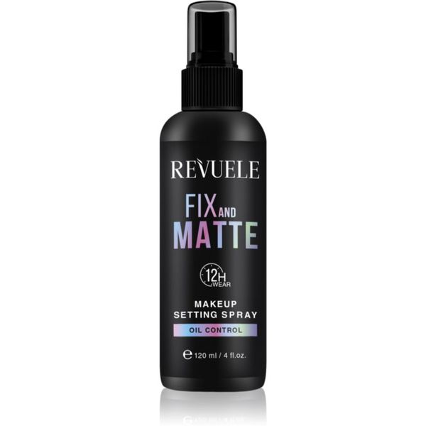 Revuele Revuele Makeup Setting Spray Fix And Matte matirajući sprej za fiksiranje make-upa 120 ml