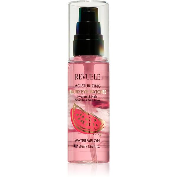 Revuele Revuele Moisturizing Watermelon Liquid Eye Patches hidratantni gel za područje oko očiju 50 ml