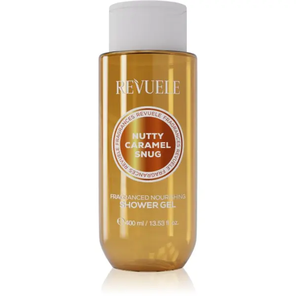 Revuele Revuele Nutty Caramel Snug Fragranced Nourishing Shower Gel parfumirani gel za tuširanje s hranjivim učinkom za žene 400 ml