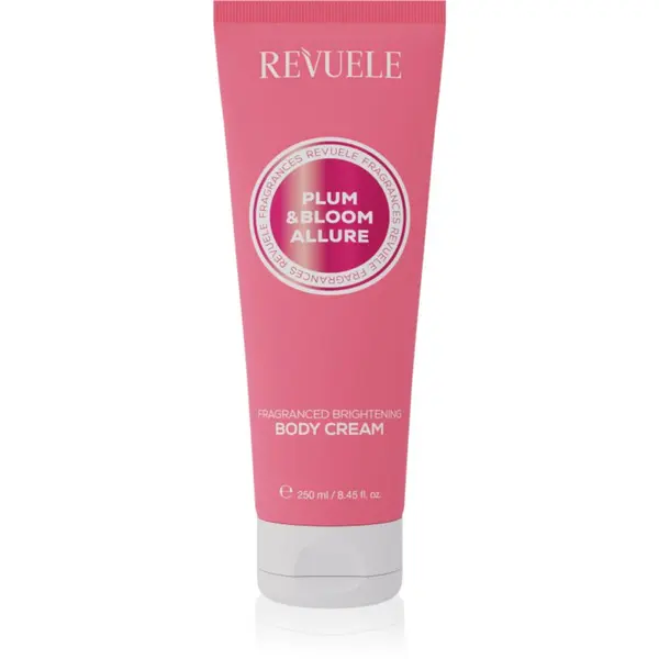 Revuele Revuele Plum & Bloom Allure Fragranced Brightening Body Cream posvjetljujuća krema za tijelo s hidratantnim učinkom za žene 250 ml