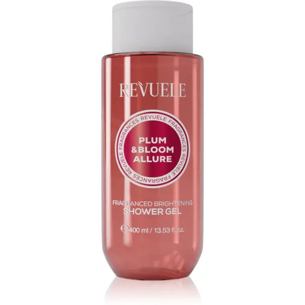 Revuele Revuele Plum & Bloom Allure Fragranced Brightening Shower Gel parfumirani gel za tuširanje s posvjetljujućim učinkom za žene 400 ml