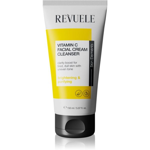 Revuele Revuele Vitamin C Facial Cream Cleanser krema za čišćenje i uklanjanje šminke za sjaj i hidrataciju 150 ml