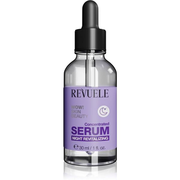 Revuele Revuele WOW! Skin Beauty Concentrated Serum Night Revitalizing noćni serum protiv bora s hidratantnim učinkom 30 ml