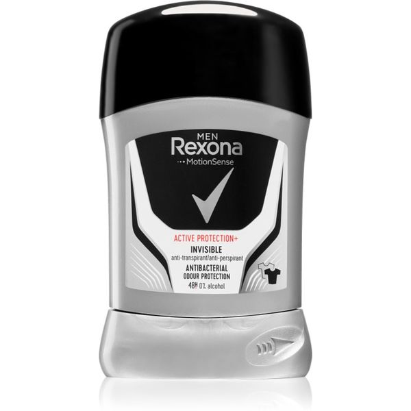 Rexona Rexona Active Protection+ Antiperspirant čvrsti antiperspirant za muškarce Invisible 50 ml
