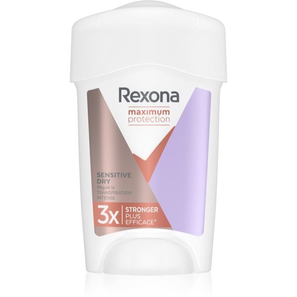Rexona Rexona Maximum Protection Antiperspirant kremasti antiperspirant protiv pretjeranog znojenja Sensitive Dry 45 ml