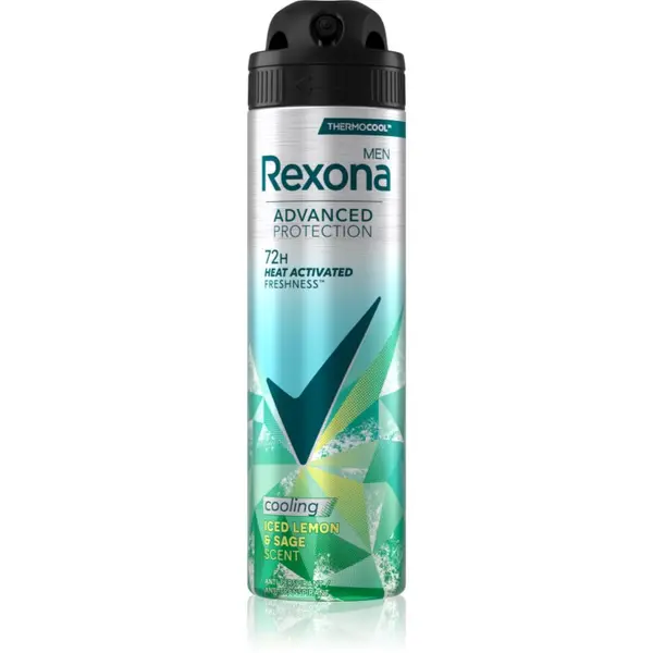 Rexona Rexona Men Advanced Protection Iced Lemon & Sage dezodorans sprej 150 ml