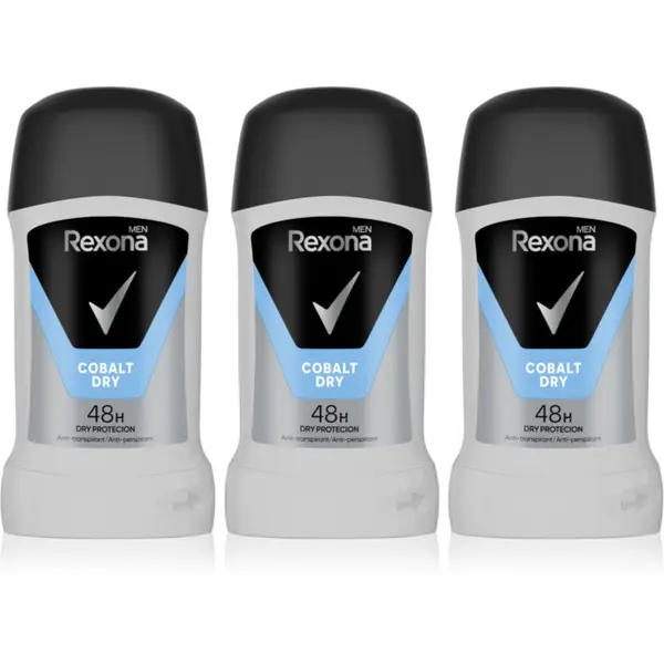 Rexona Rexona Men Cobalt Dry povoljno pakiranje dezodoransa u sticku