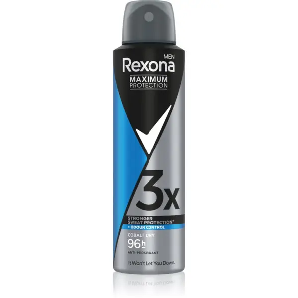 Rexona Rexona Men Maximum Protection Cobalt Dry dezodorans u spreju protiv pretjeranog znojenja 150 ml