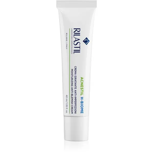 Rilastil Rilastil Acnestil H-Biome hidratantna krema za lice za lice isušeno i nadraženo liječenjem akni 40 ml