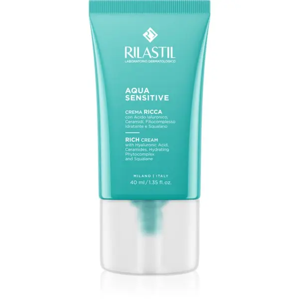 Rilastil Rilastil Aqua Sensitive hidratantna krema za suhu i vrlo suhu kožu lica 40 ml