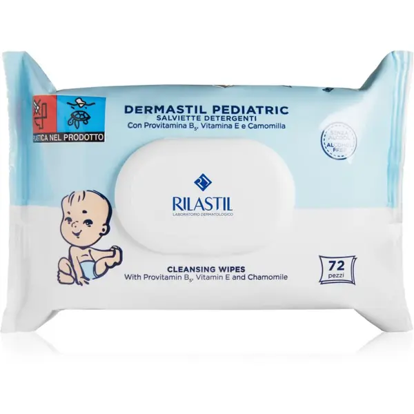 Rilastil Rilastil Dermastil Pediatric nježne maramice za čišćenje za djecu 72 kom