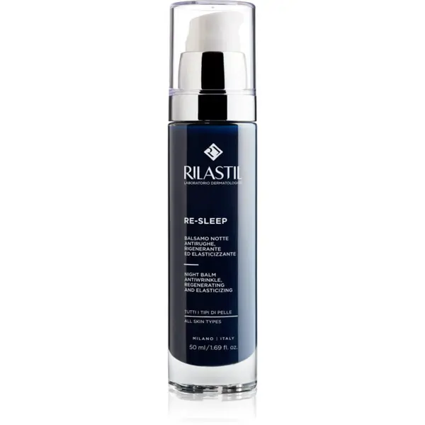 Rilastil Rilastil Re-Sleep noćni balzam za lice za regeneraciju i obnovu lica 50 ml