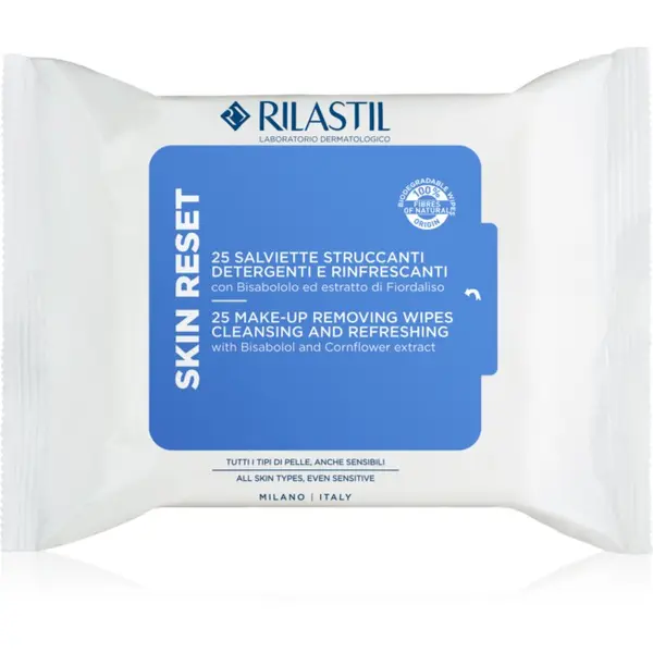Rilastil Rilastil Skin Reset maramice za čišćenje i skidanje make-upa 25 kom