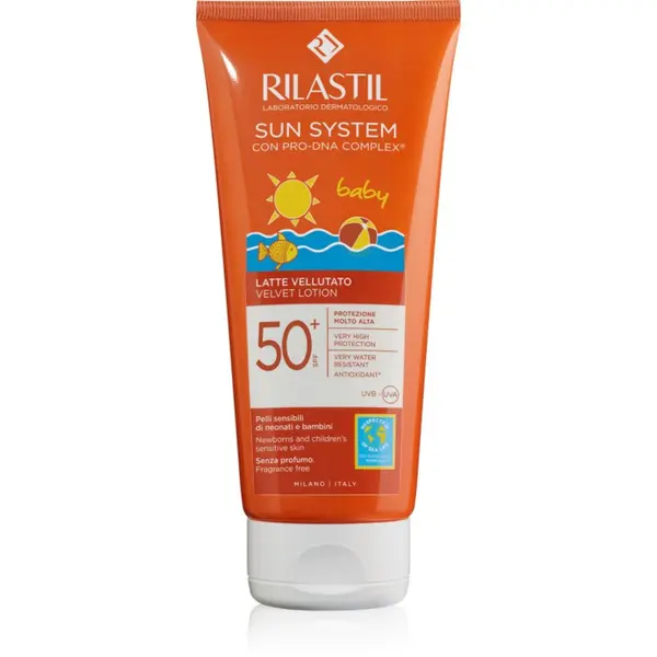 Rilastil Rilastil Sun System Baby mlijeko za sunčanje za djecu SPF 50+ 200 ml