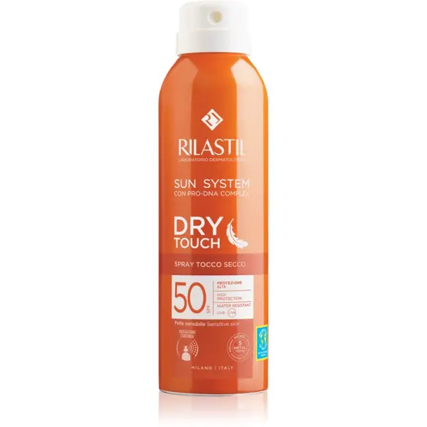 Rilastil Rilastil Sun System Dry Touch zaštitni sprej za sunčanje SPF 50 200 ml