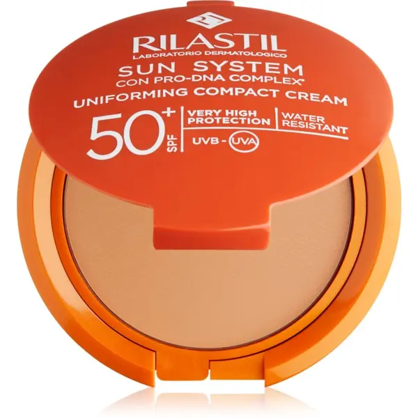 Rilastil Rilastil Sun System kompaktni puder SPF 50+ nijansa Gold 10 g