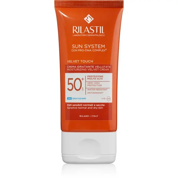 Rilastil Rilastil Sun System Velvet Touch hidratantna zaštitna krema SPF 50+ 50 ml