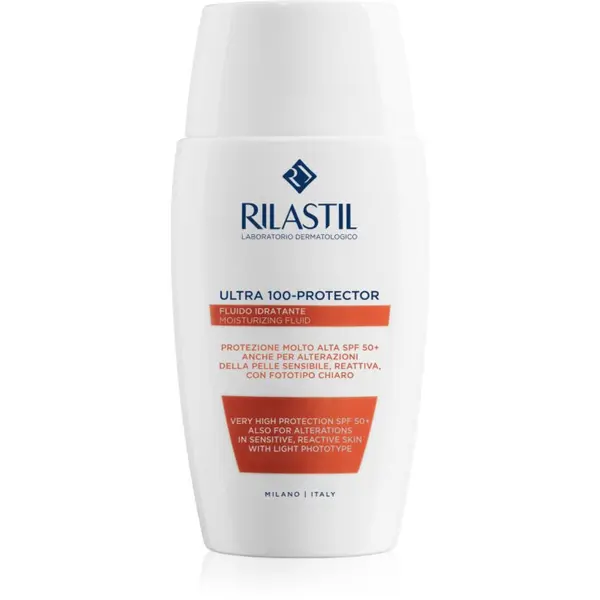 Rilastil Rilastil Ultra 100-Protector hidratantni zaštitni fluid za osjetljivu kožu lica SPF 50+ 50 ml
