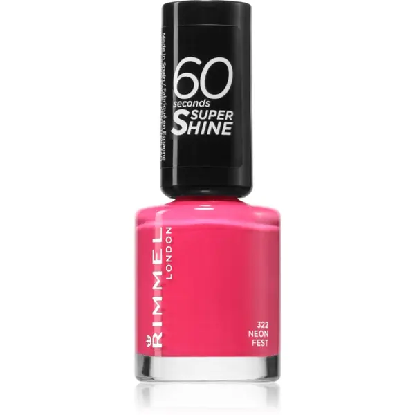Rimmel Rimmel 60 Seconds By Rita Ora lak za nokte nijansa 322 Neon Fest 8 ml