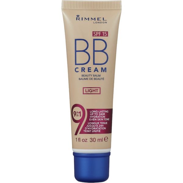 Rimmel Rimmel BB Cream 9 in 1 BB krema SPF 15 nijansa Light 30 ml