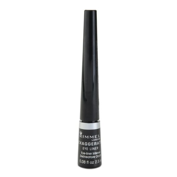 Rimmel Rimmel Exaggerate Eyeliner tekući eyelineri nijansa 100% Black 2,5 ml