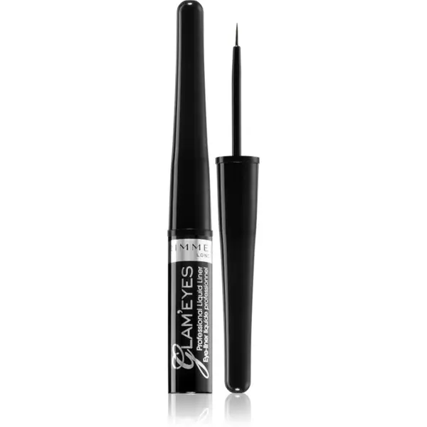 Rimmel Rimmel Glam' Eyes tekući eyelineri nijansa 001 Black 3.5 ml