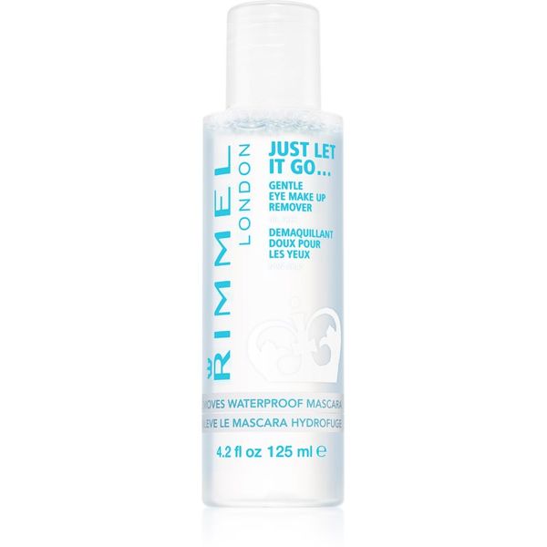 Rimmel Rimmel Just Let It Go... Gentle Eye Make Up Remover nježno sredstvo za uklanjanje make-upa oko očiju za žene 125 ml