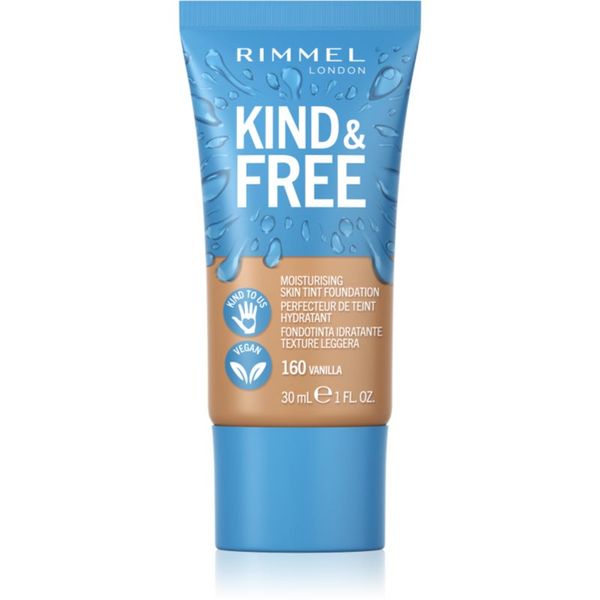 Rimmel Rimmel Kind & Free blagi hidratantni make-up nijansa 160 Vanilla 30 ml